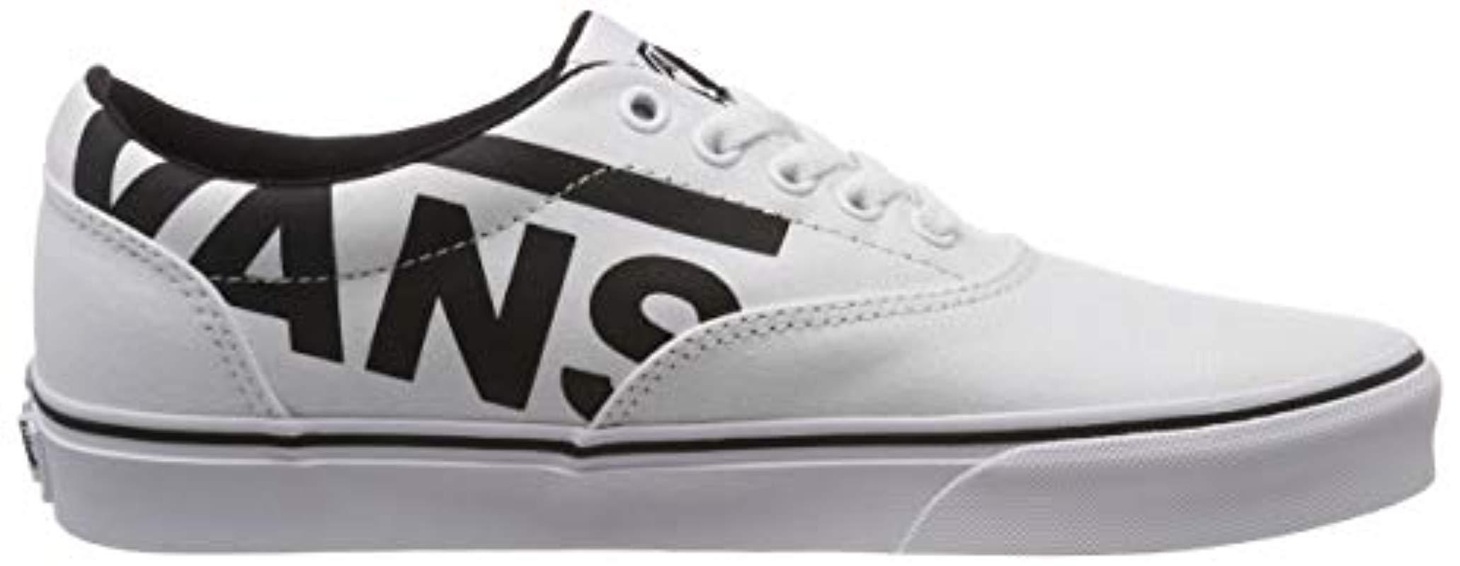 Vans Doheny Big Logo Low-top Sneakers in White for Men - Lyst