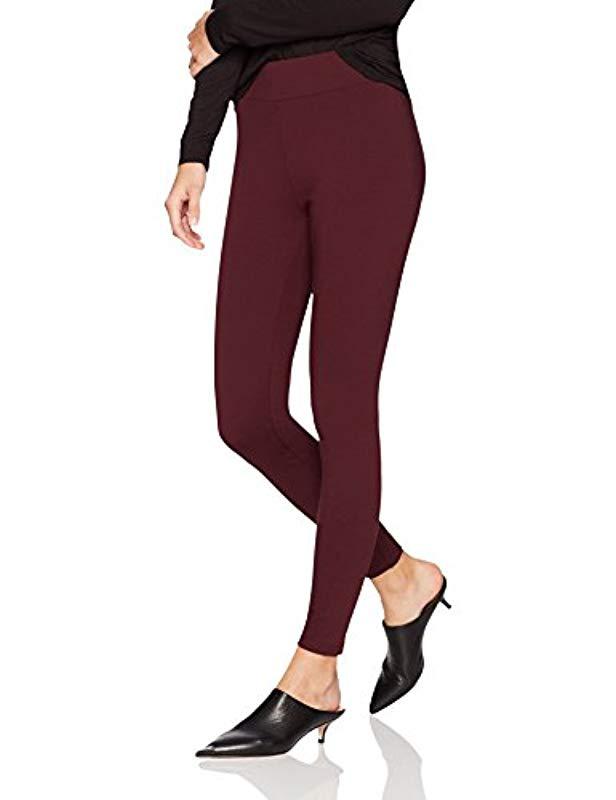 daily ritual women's ponte knit legging
