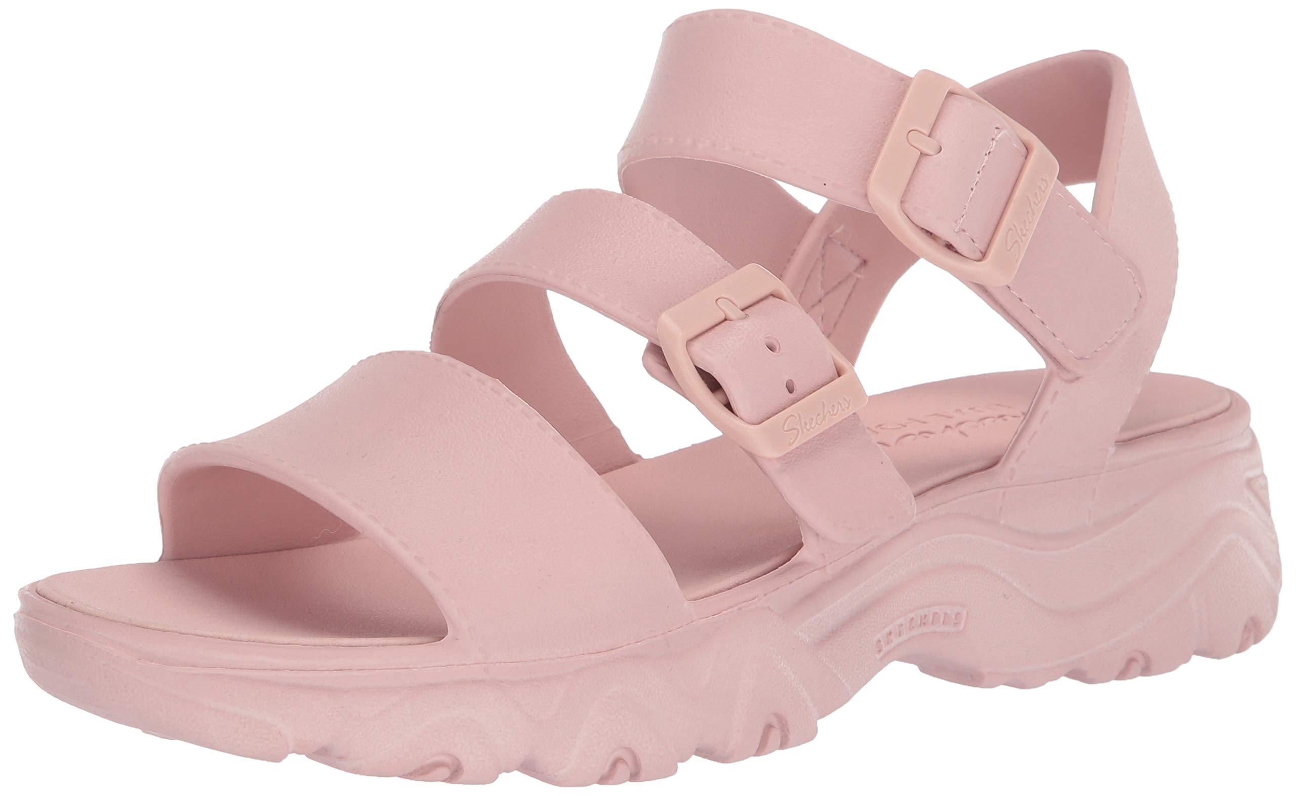 espalda ir de compras Escribe un reporte Skechers Foamies D'lites 2.0-style Icon Sandal in Pink | Lyst