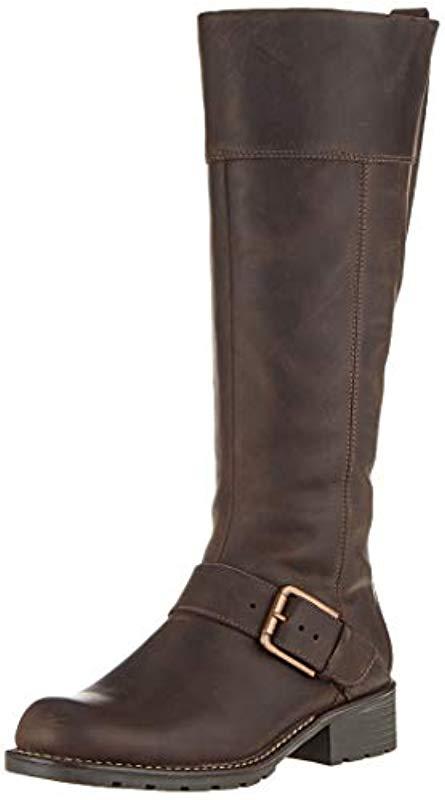 Orinoco Jazz, Botas Estilo Motero para Mujer Clarks de Cuero de color  Marrón: ahorra un 15 % | Lyst