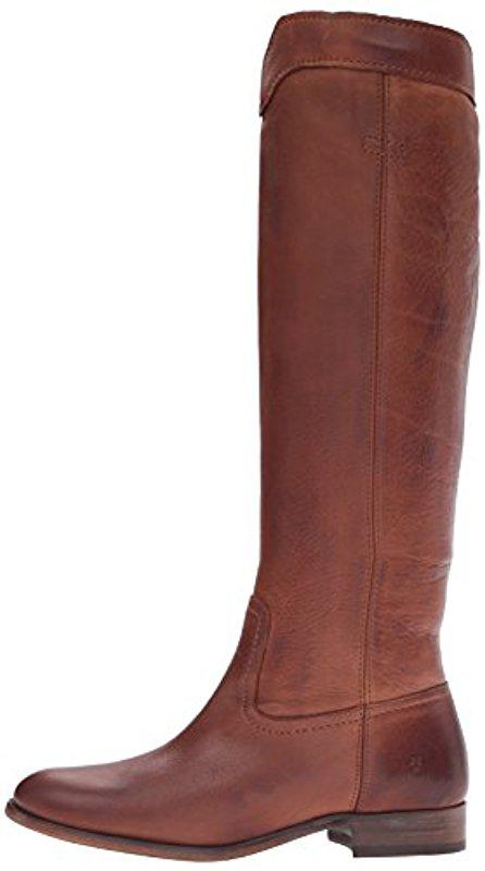 cognac tall riding boots