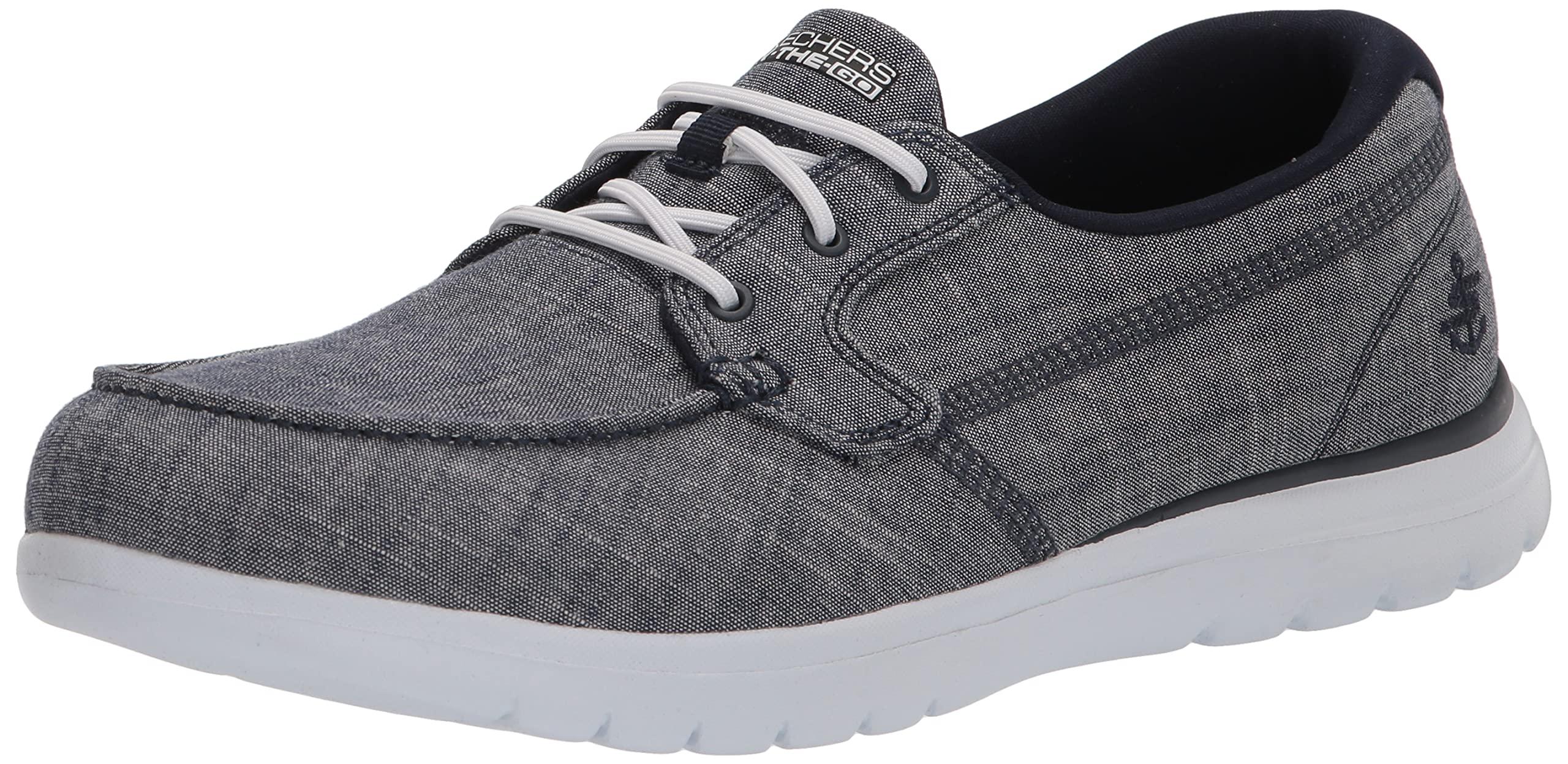 Skechers Boat Shoe in Blue | Lyst