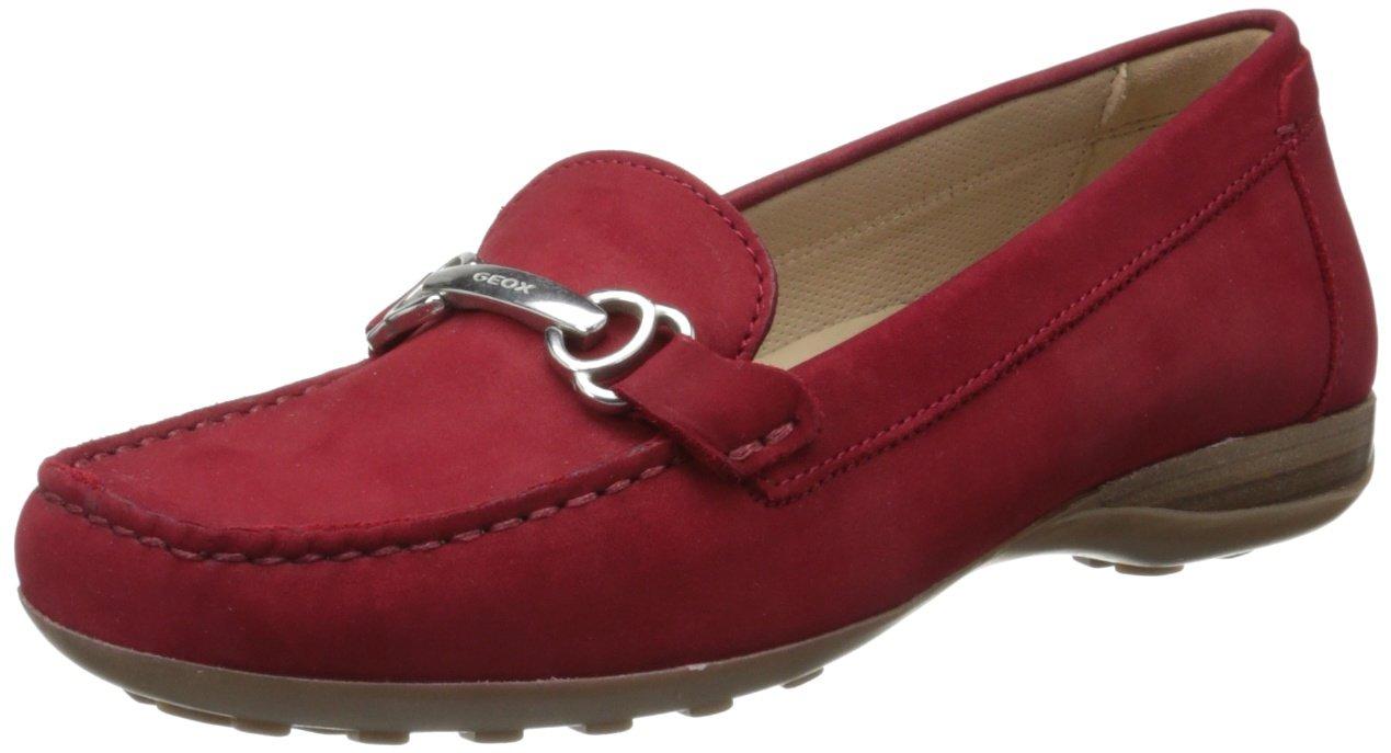 Geox Euro Slip-on Loafer,cherry,36 Eu/6 M Us in Red | Lyst