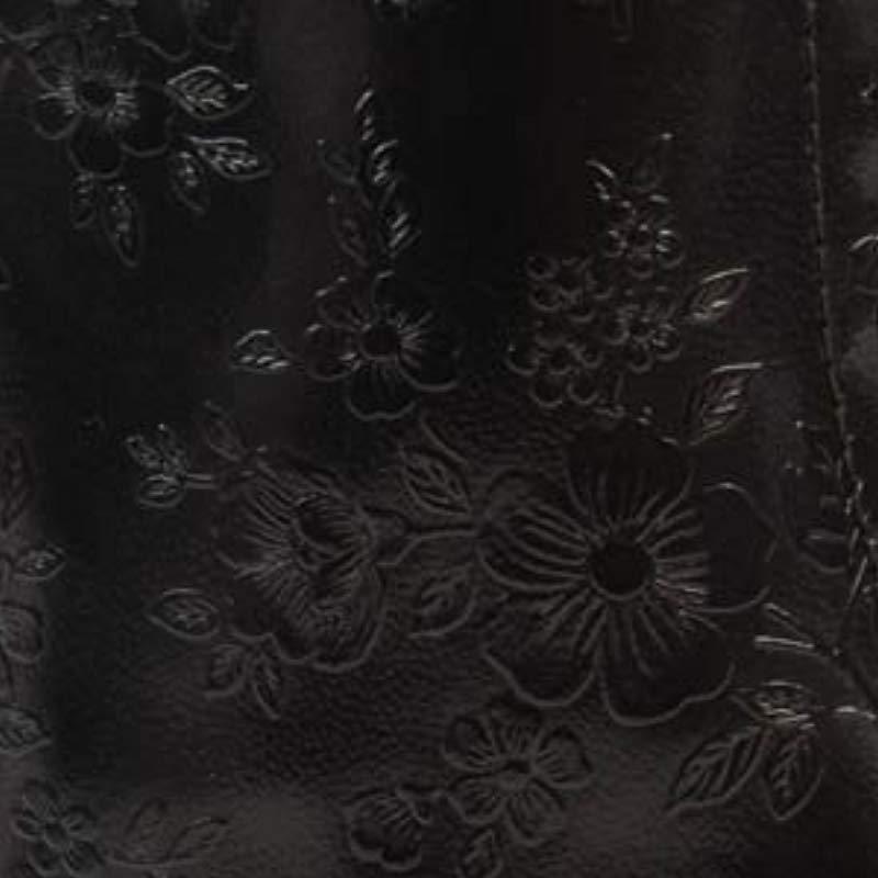 dr martens 1460 qq flowers black