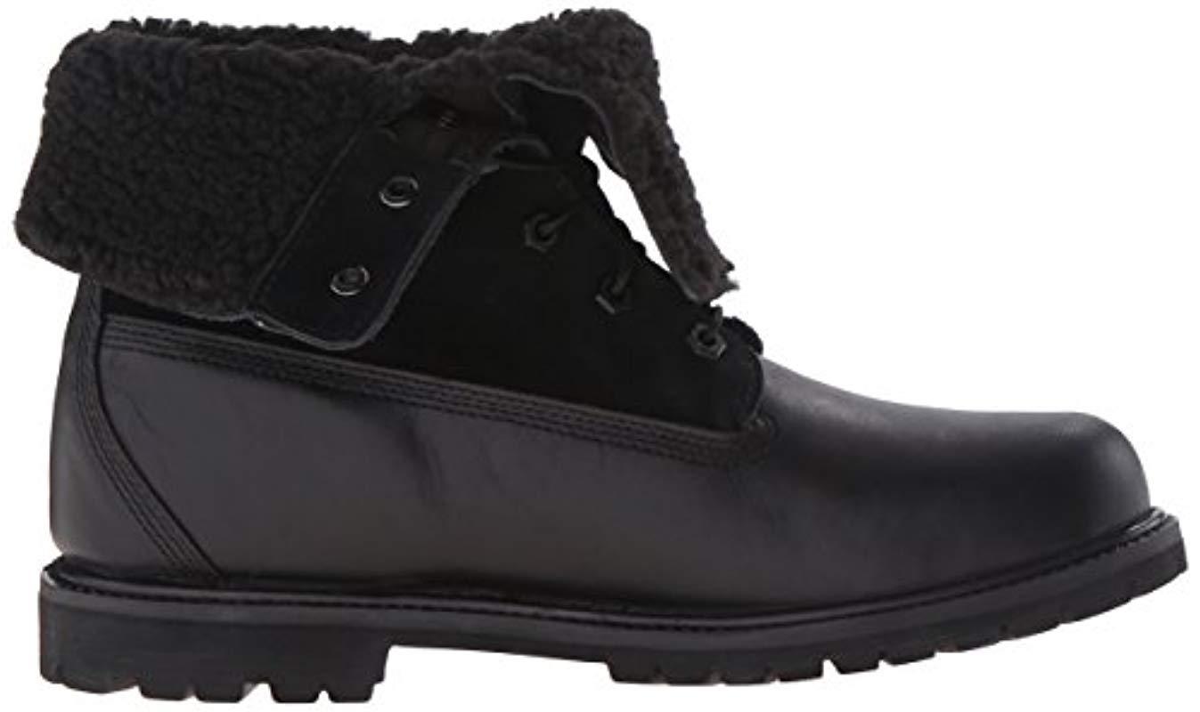 timberland teddy fleece boots black