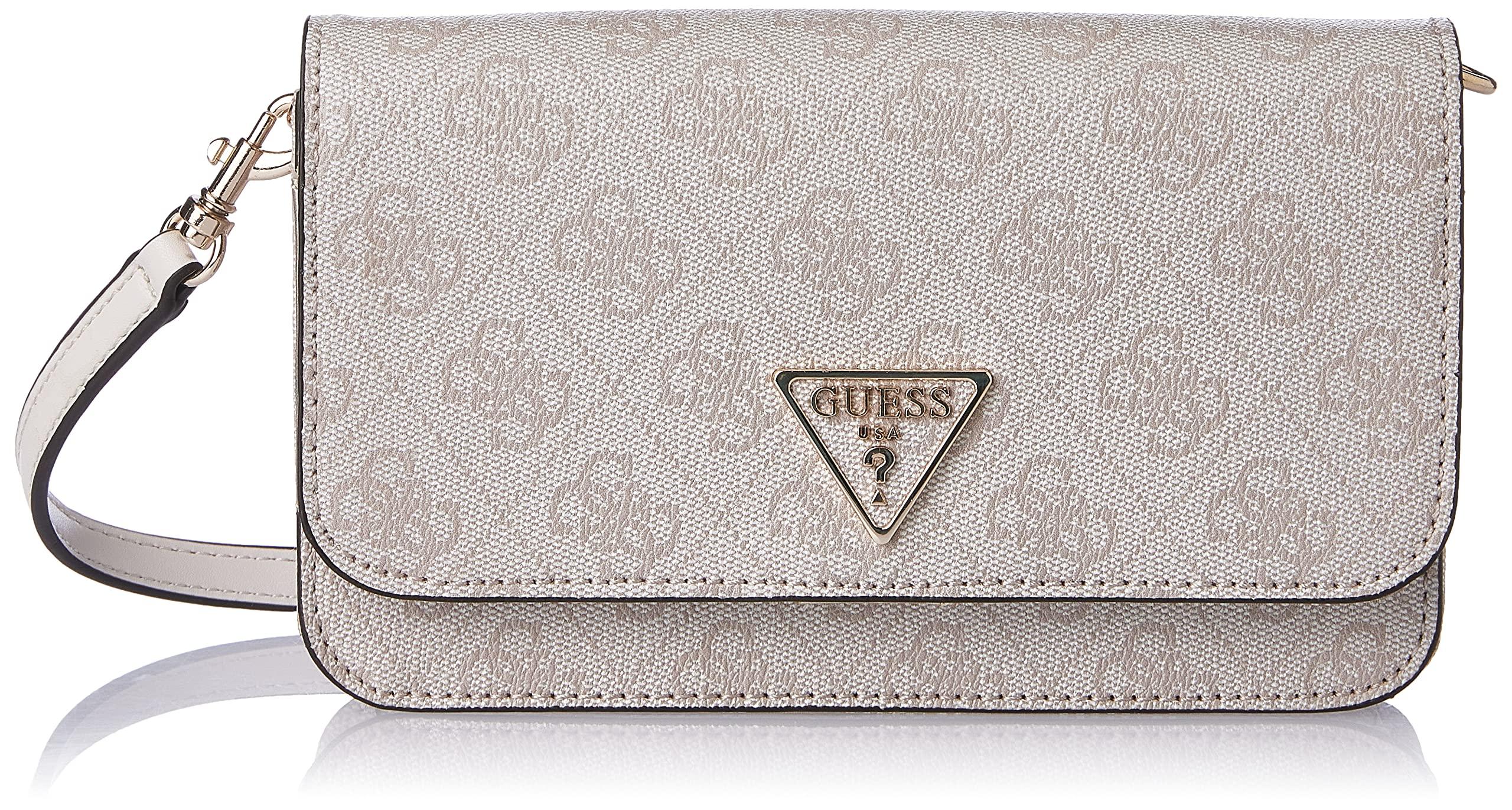 Guess Noelle Crossbody Flap Organizer in Natural Lyst