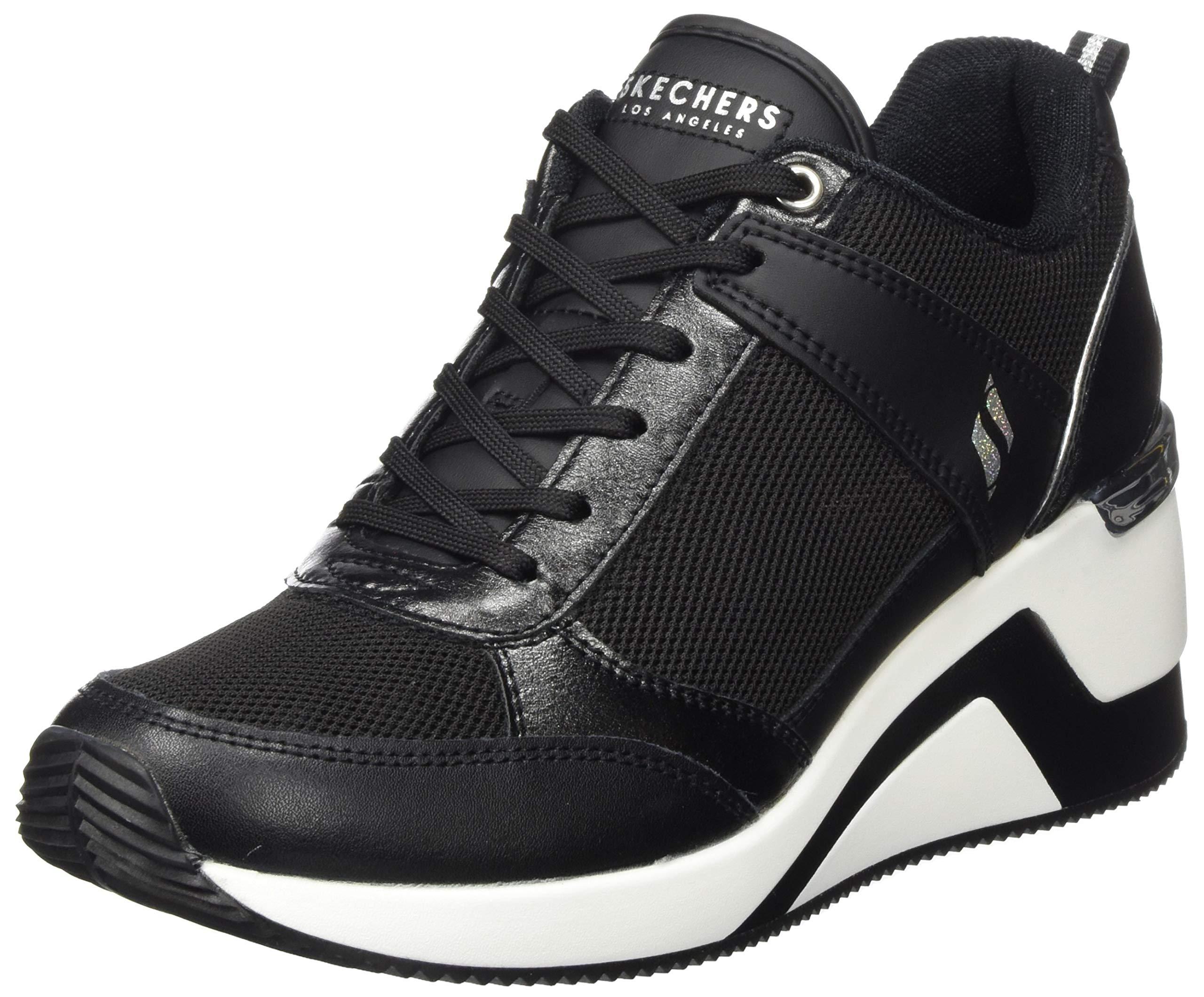 Skechers Million Air Up There Trainers in Black | Lyst