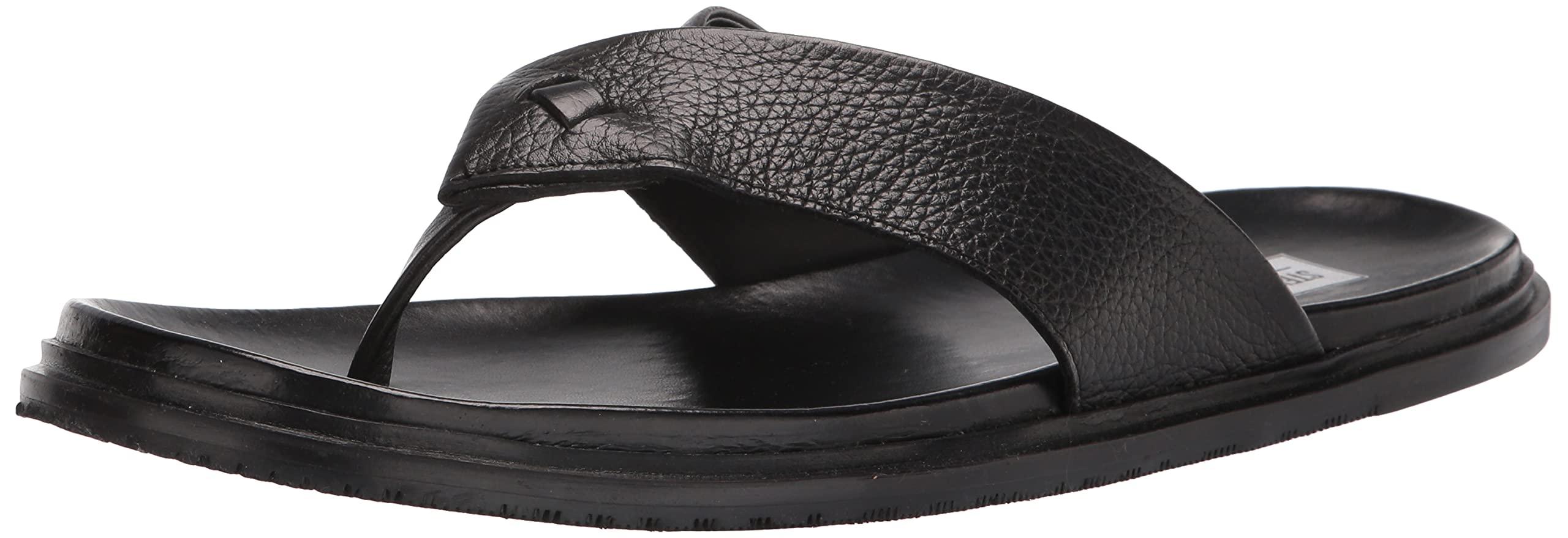 steve madden black flip flops