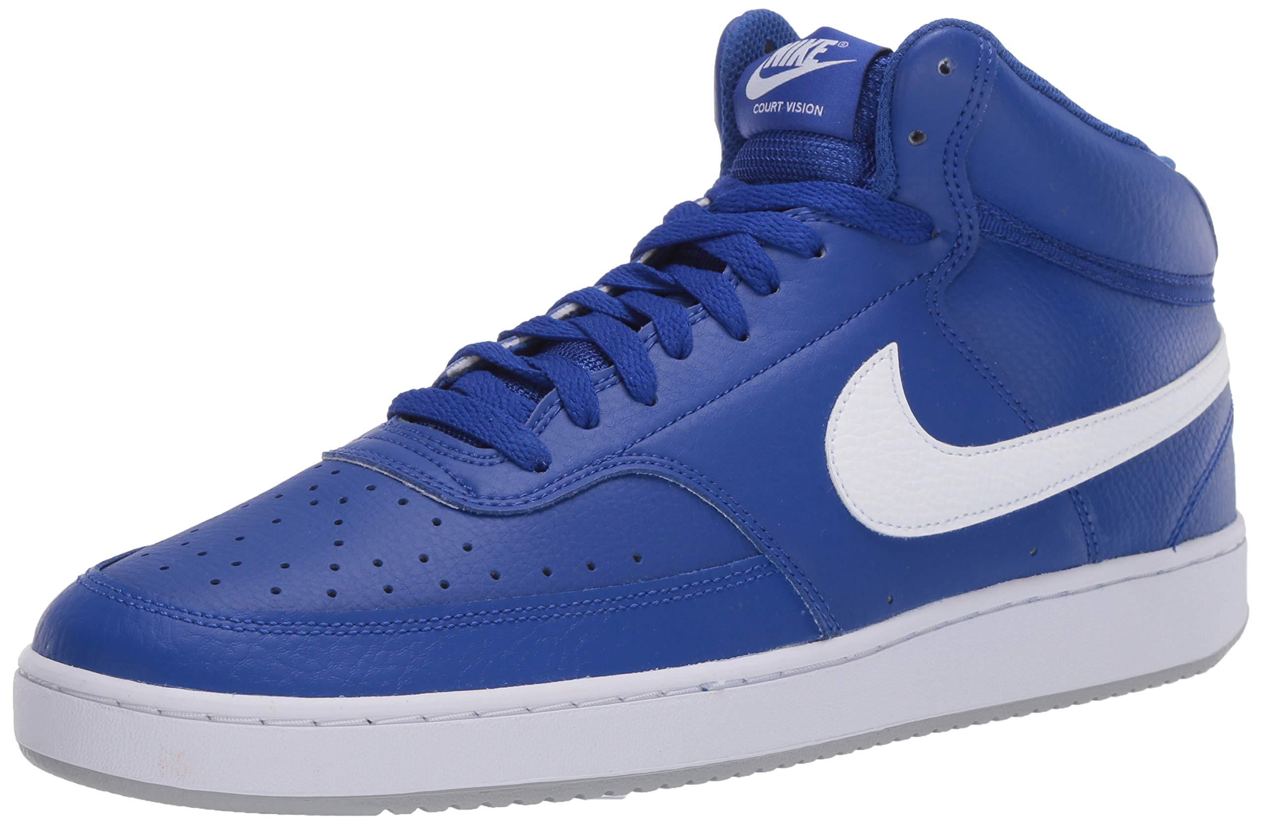 in de tussentijd nerveus worden Oceanië Nike Court Vision Mid Sneaker in Blue for Men | Lyst
