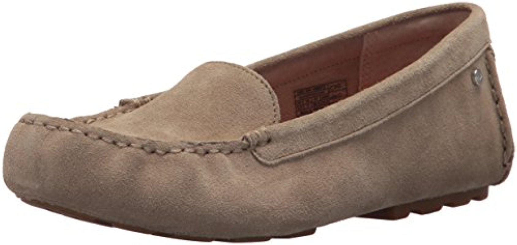 UGG Leather Milana Loafer Flat - Lyst