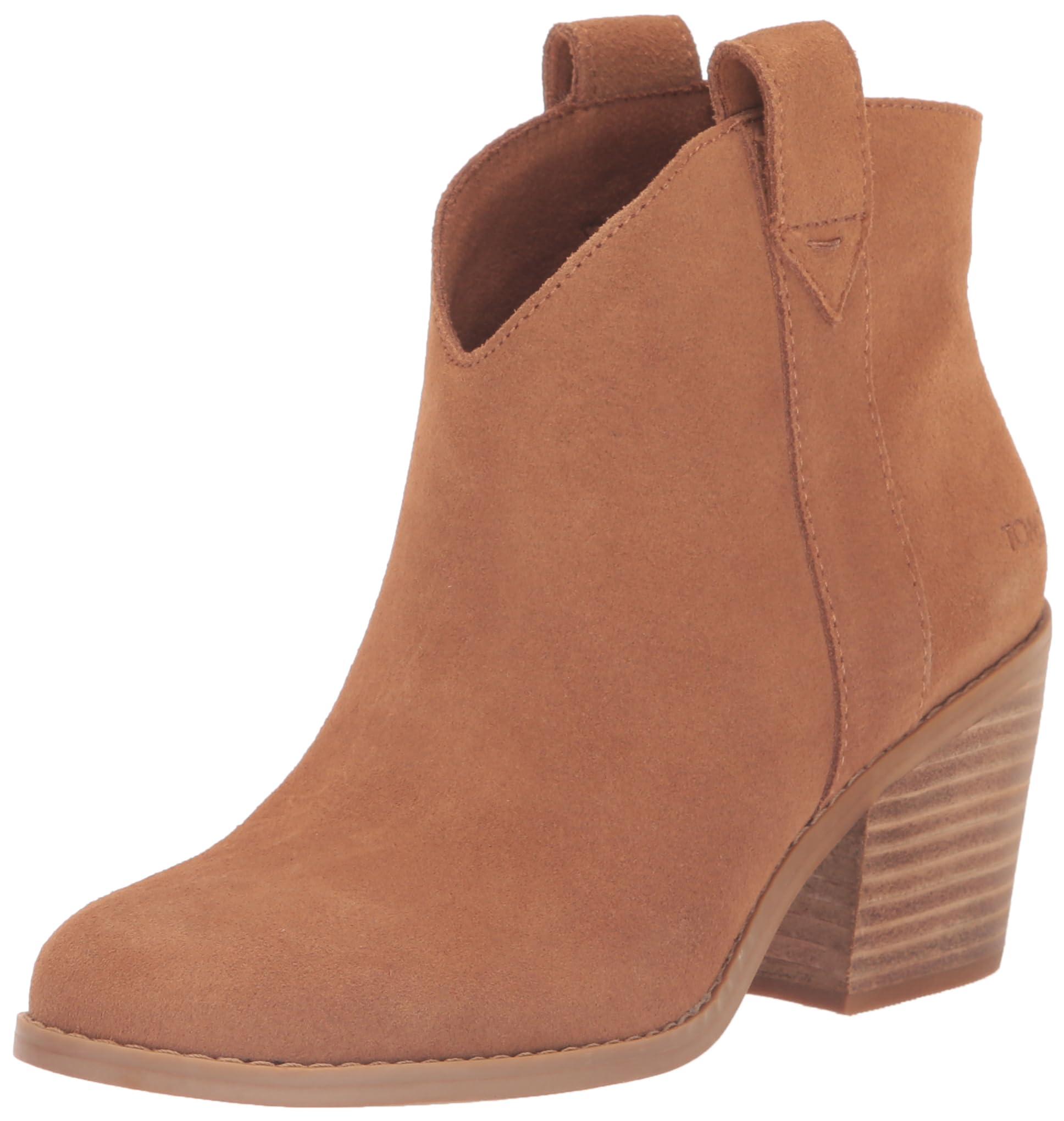 TOMS , Constance Boot in Brown Lyst