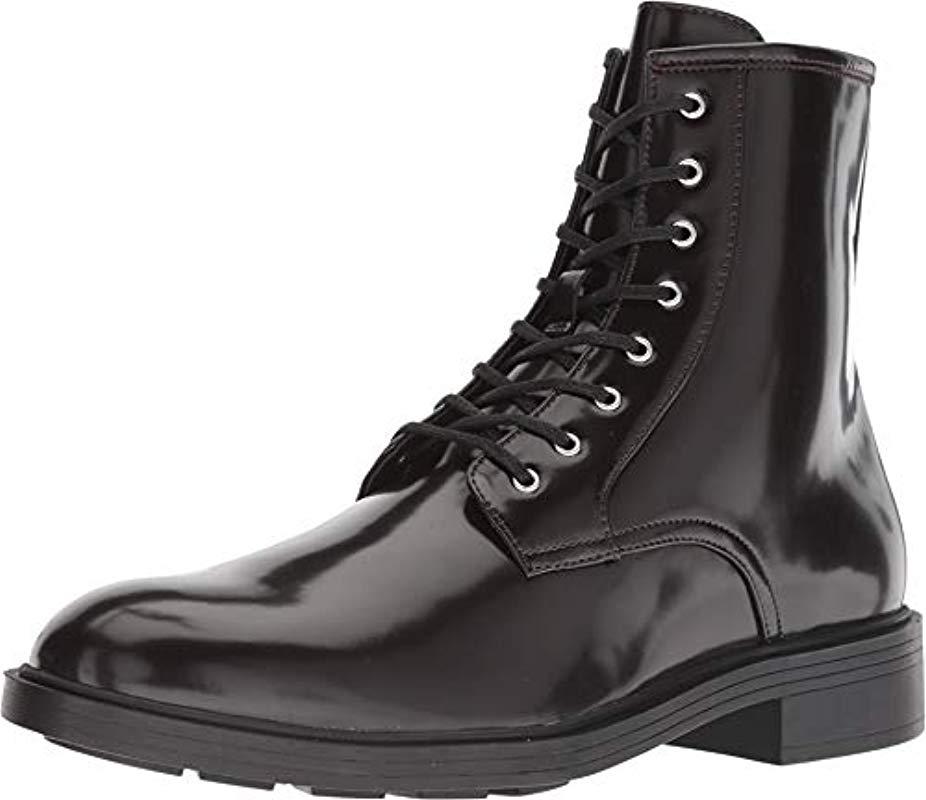 calvin klein keigan box leather boots