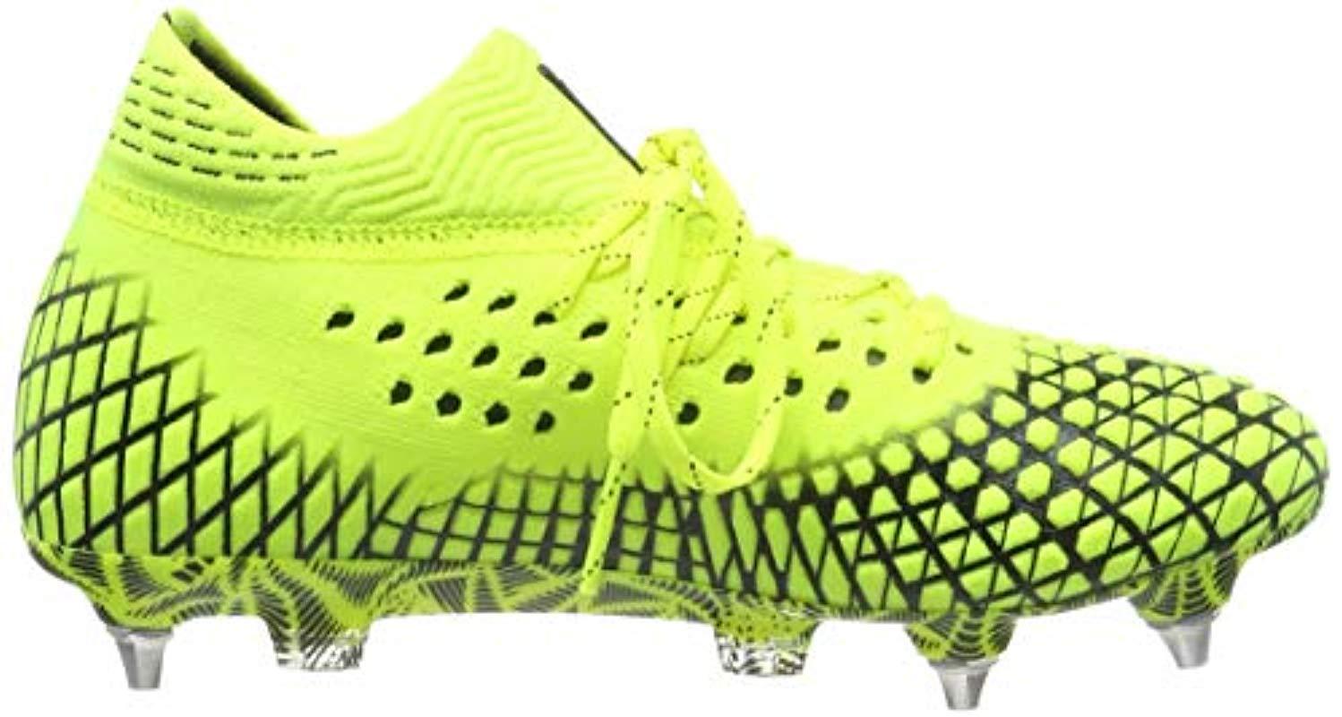 Puma Future 4 1 Netfit Fg Ag Men S Soccer Cleats In Yellow Save 87 Lyst Uk