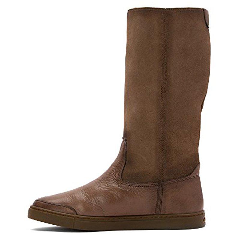 frye gemma shearling boots