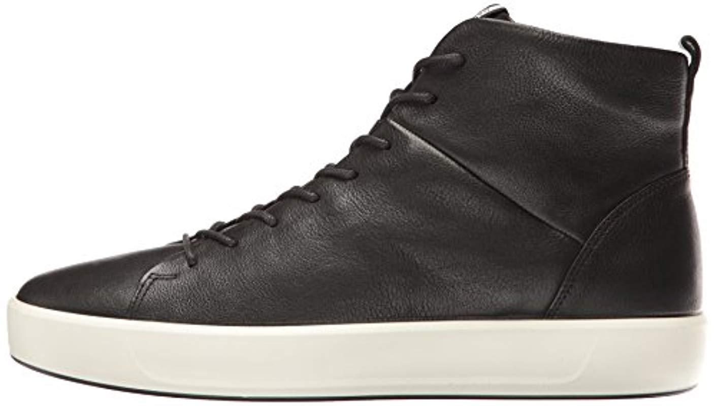 Ecco Soft 8 High Top (black 2) Men's Lace Up Casual Shoes for Men | Lyst UK