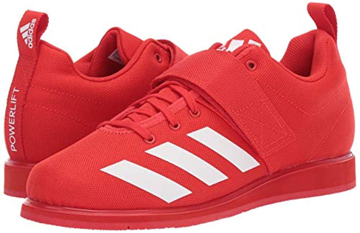 adidas powerlift 4 red