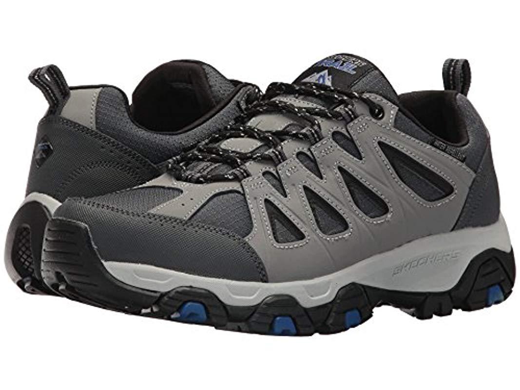 skechers men's terrabite oxford trail walking hiking shoe