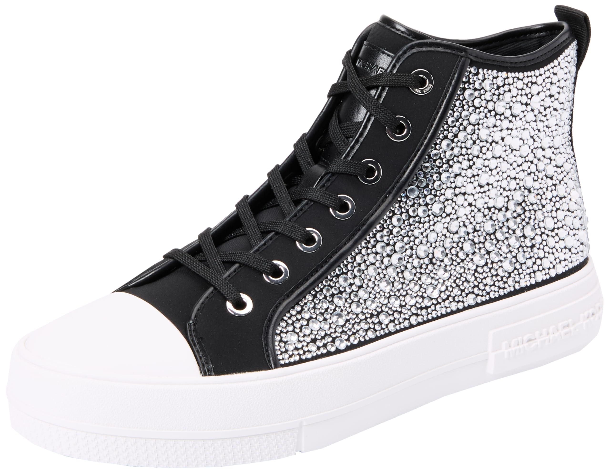 Michael Kors Evy High Top Sneaker in Black Lyst UK