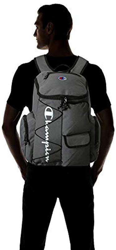 champion black utility backpack