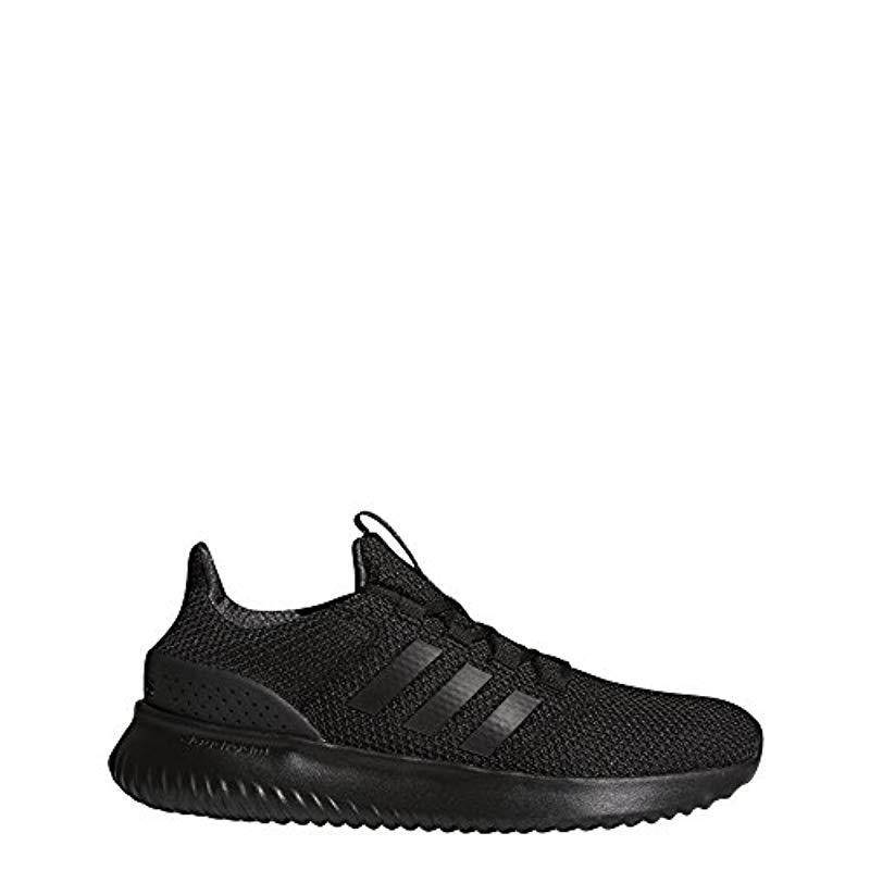 adidas Cloudfoam Ultimate Running Shoe, Black/black/utility Black, 11.5 M  Us for Men | Lyst