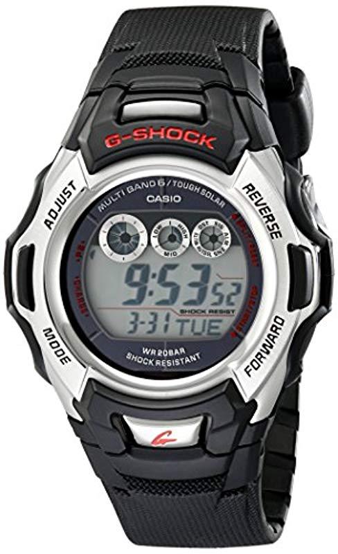 G-Shock G-shock Atomic Solar Watch in Black for Men - Lyst
