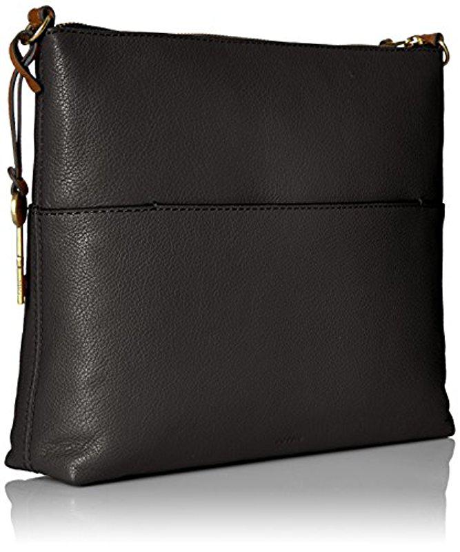 Fiona Satchel  Black leather handbags, Brown leather bag, Fossil