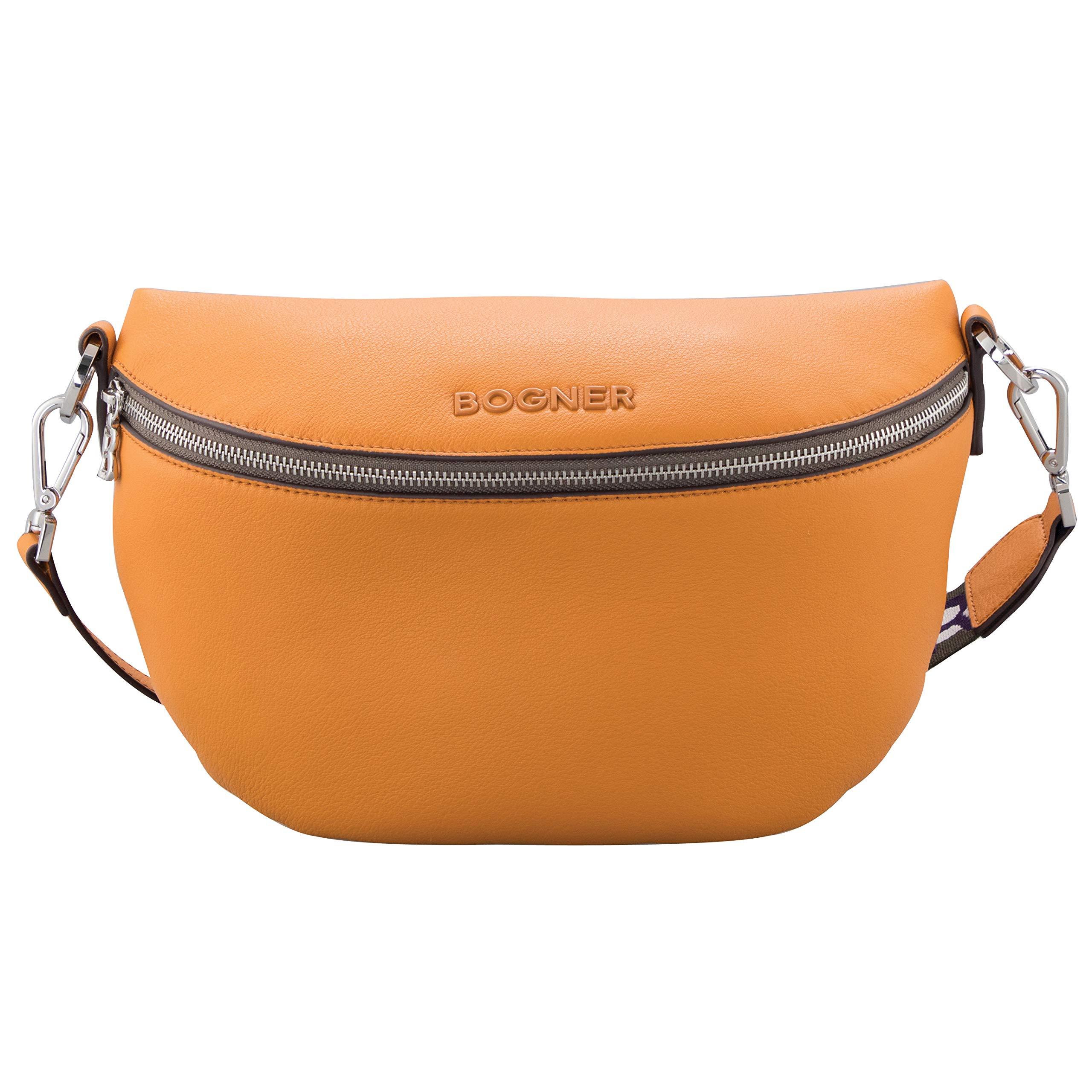 Bogner Courchevel Sina Schultertasche Tasche aus Leder in Orange | Lyst DE