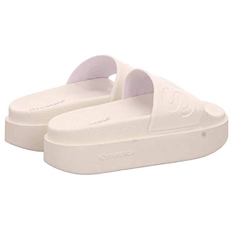 superga platform slide