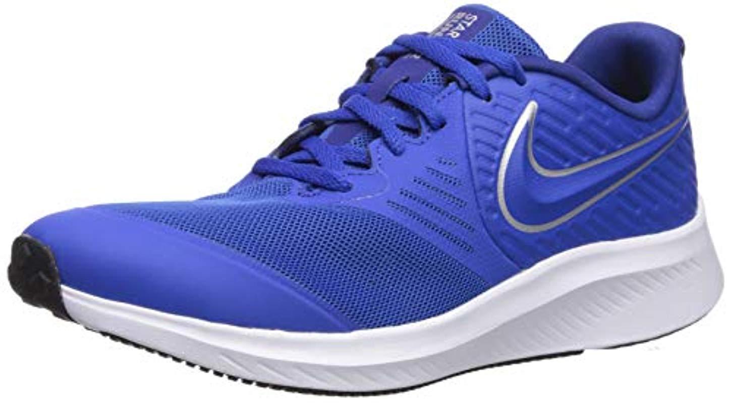 Nike Unisex Adults Star Runner 2 (gs) Track \u0026 Field Shoes in Blue for Men |  Lyst UK