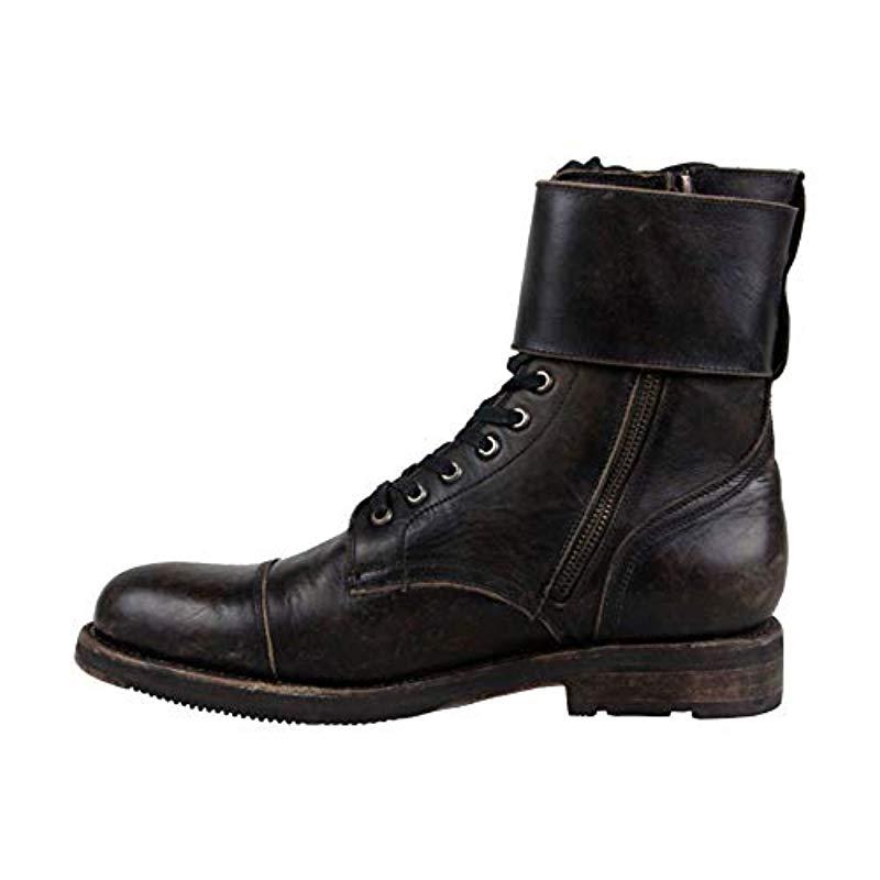 frye officer cuff boot