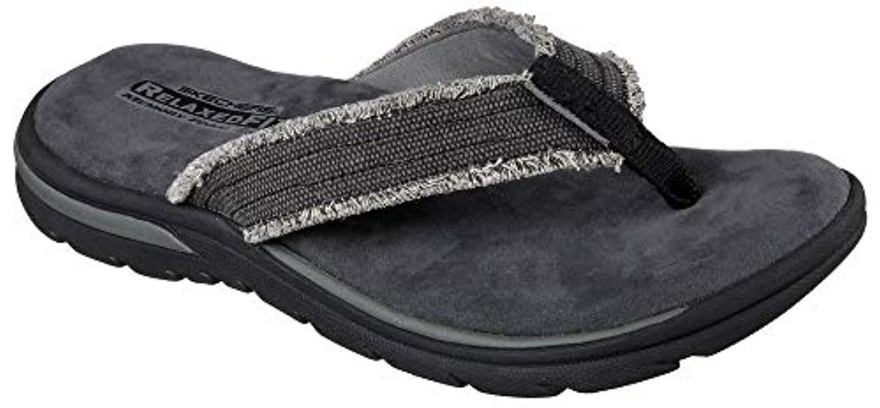 skechers bosnia mens flip flops