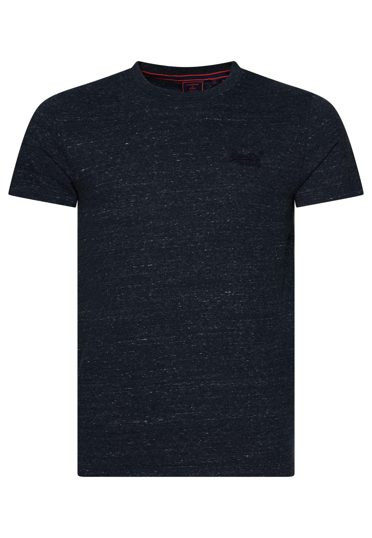 Superdry S Chest Logo T-shirt Regular Fit Short Sleeve Navy S in Black for  Men | Lyst UK