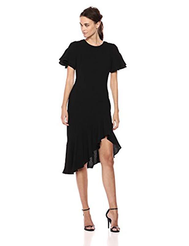 black halo ruiz dress