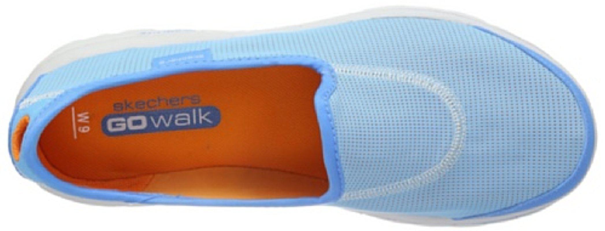 Flere Mania Imidlertid Skechers Performance Go Walk Recovery Slip-on in Blue/Orange (Blue) - Lyst