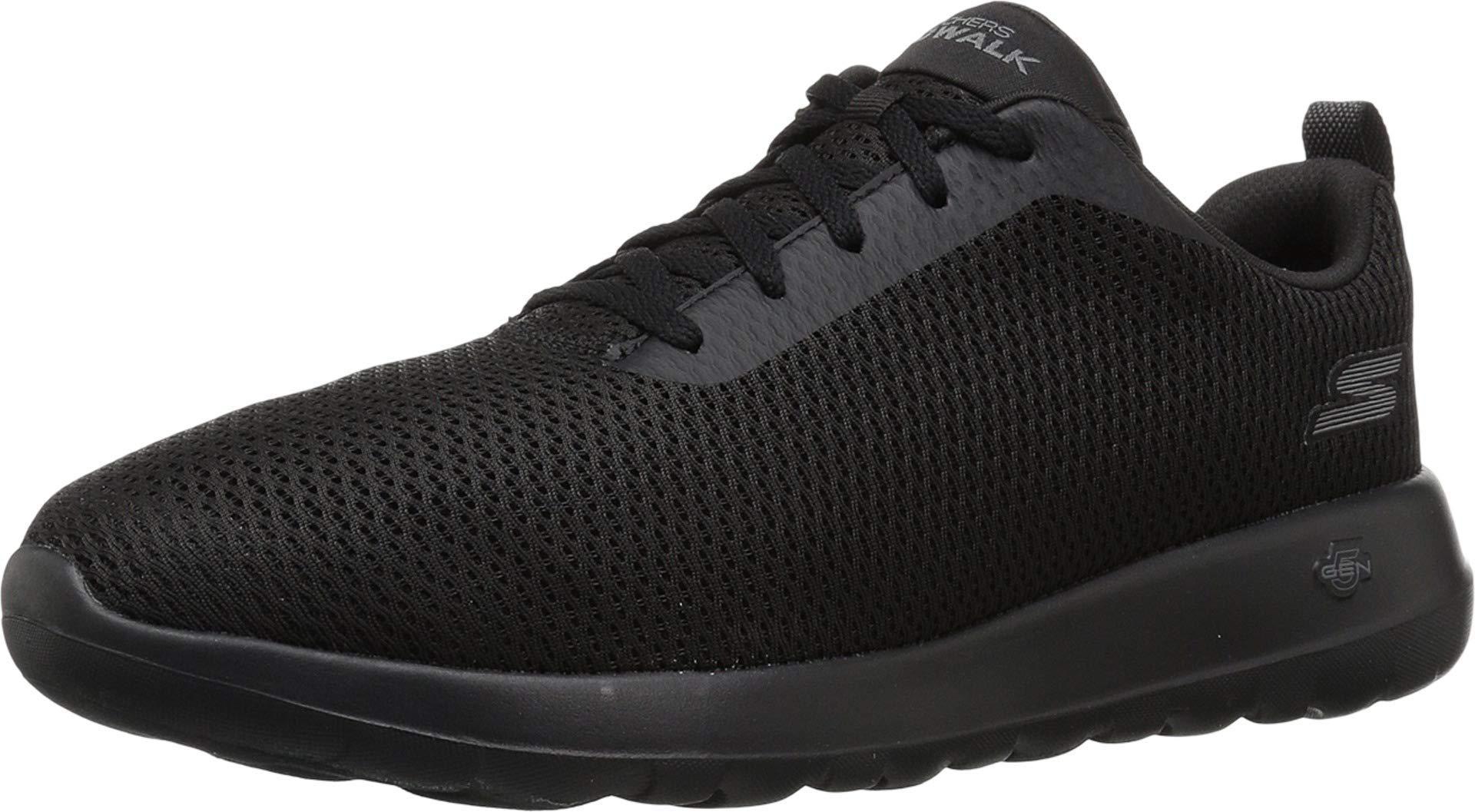 Skechers Synthetic Go Walk Max-54601 Sneaker in Black (Black) (Black ...