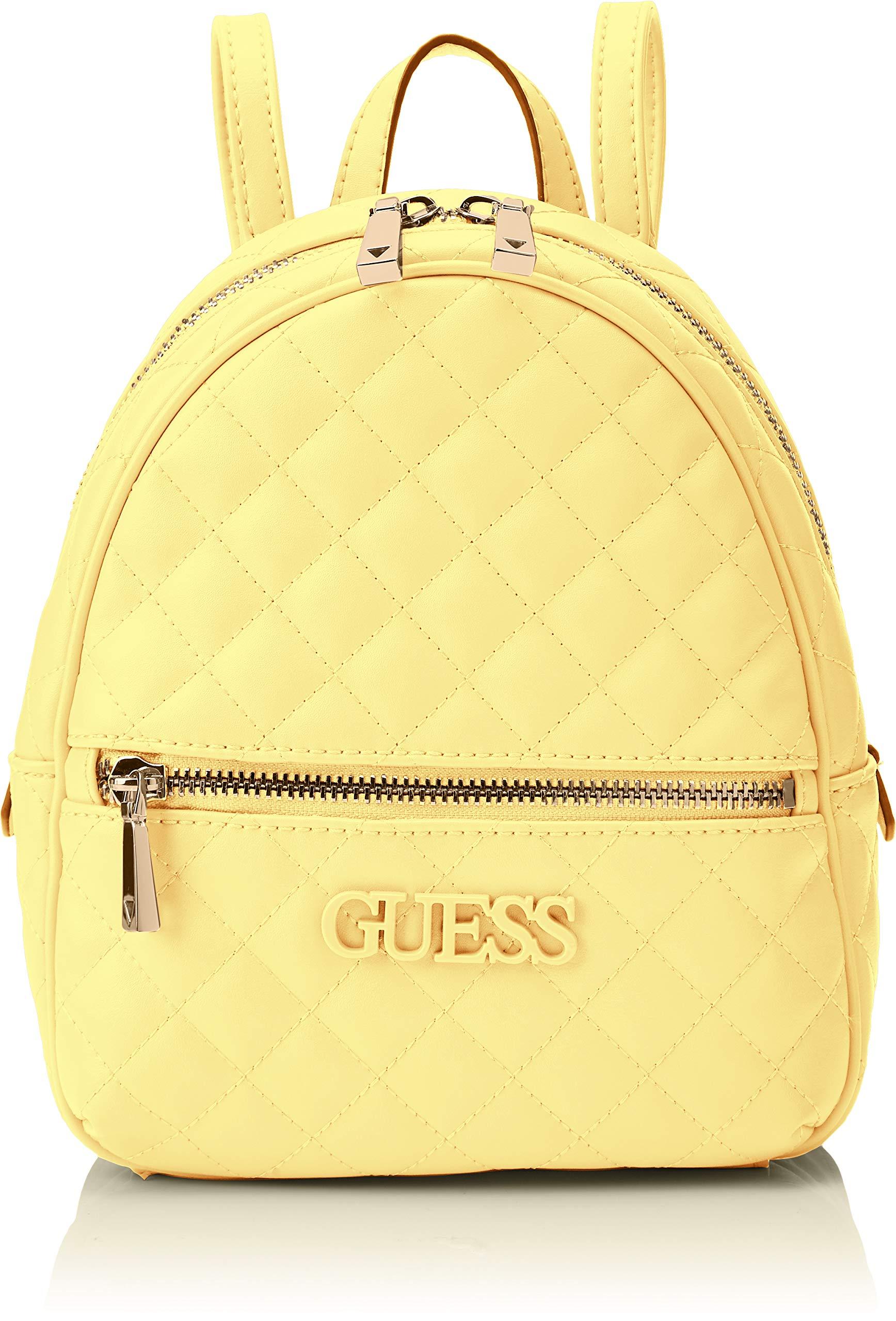 guess backpack yellow