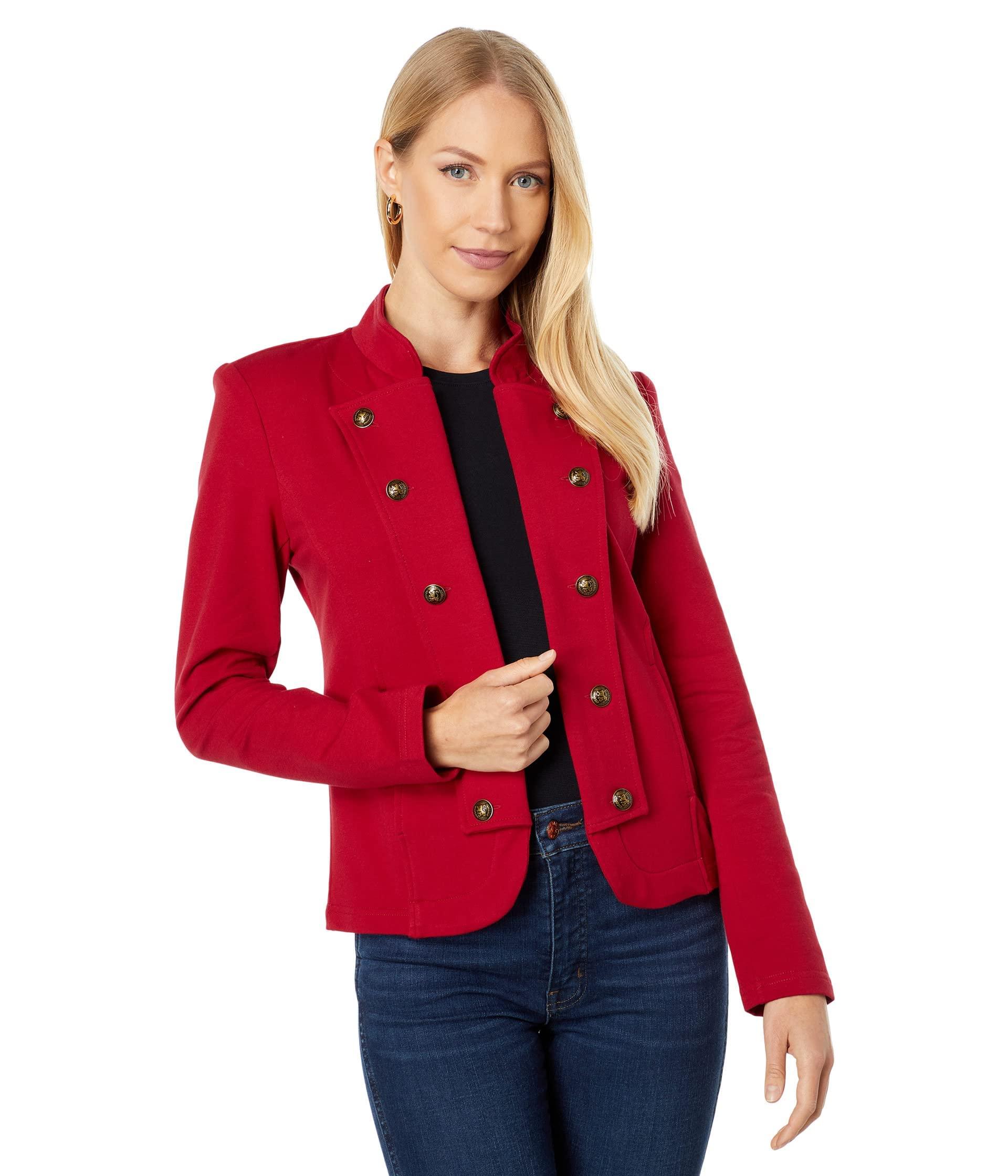 Tommy Hilfiger Bandjacke in Rot Lyst DE