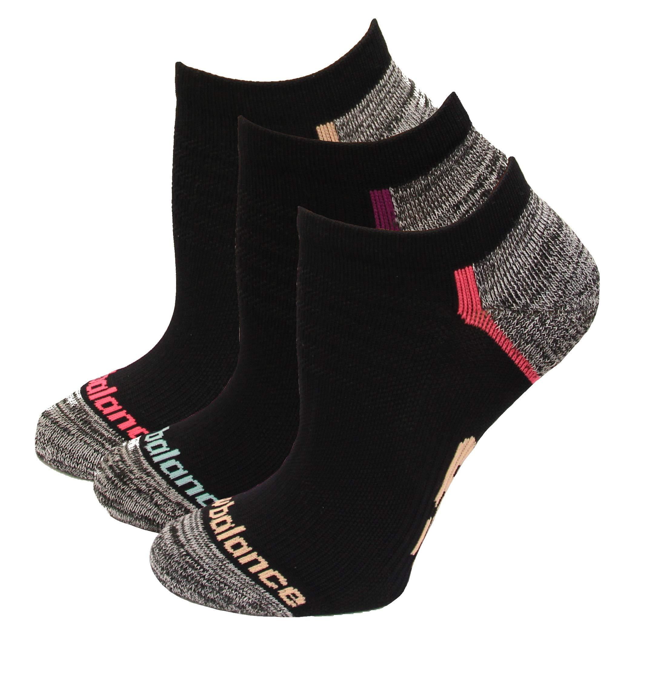 Lot de 3 paires de chaussettes de course pour homme New Balance en coloris  Noir | Lyst