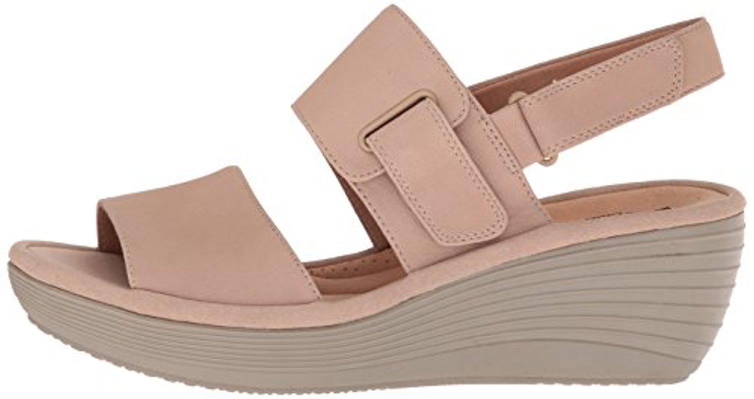 clarks women's reedly breen wedge sandal