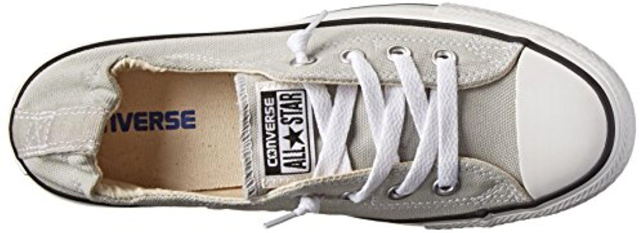 converse shoreline slip on cloud grey