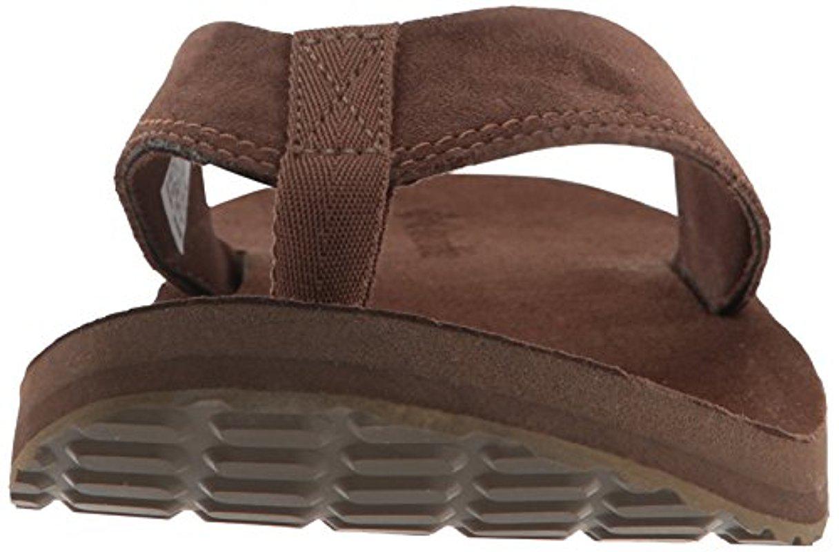 columbia leather flip flops
