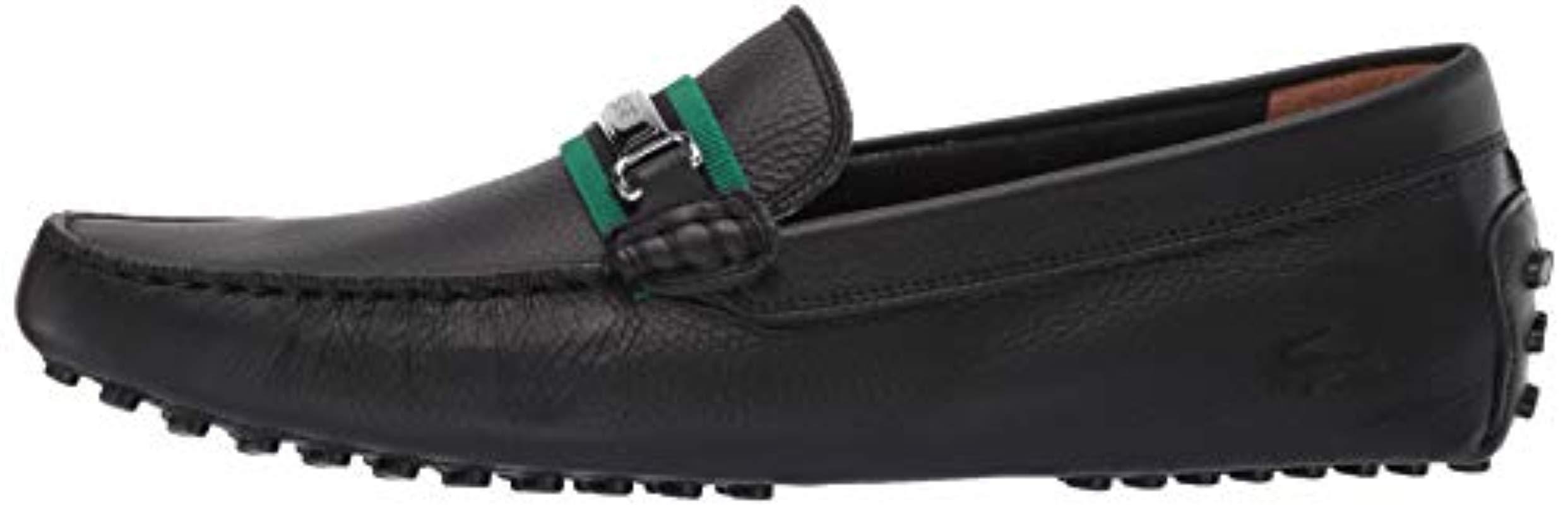 lacoste driving loafers