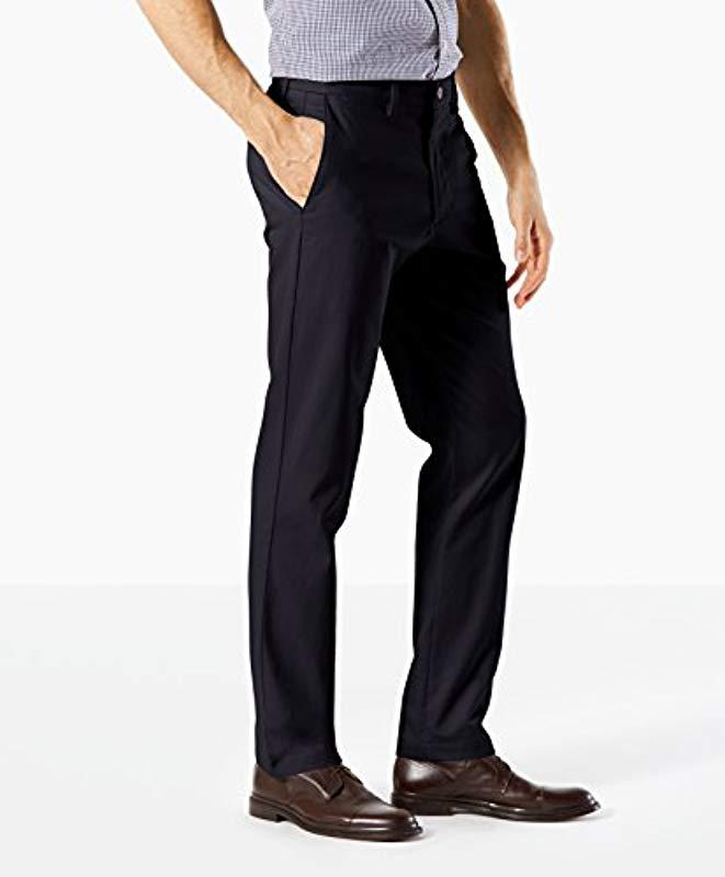 Clean Khaki Stretch Slim-tapered Pants 