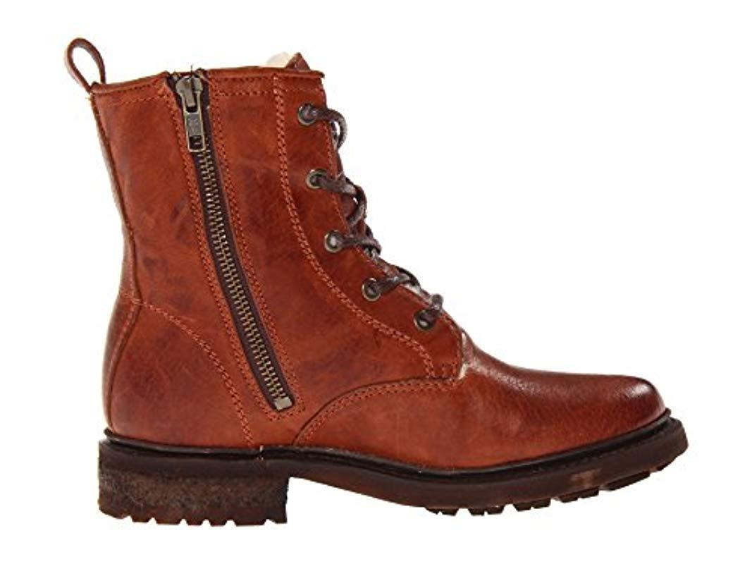 frye valerie lace up
