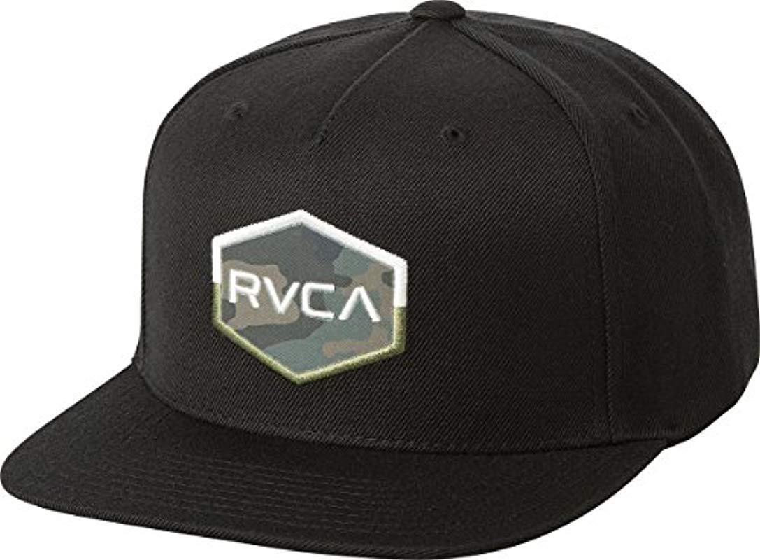 rvca commonwealth snapback