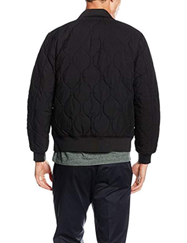 levi's quilted bomber jacket