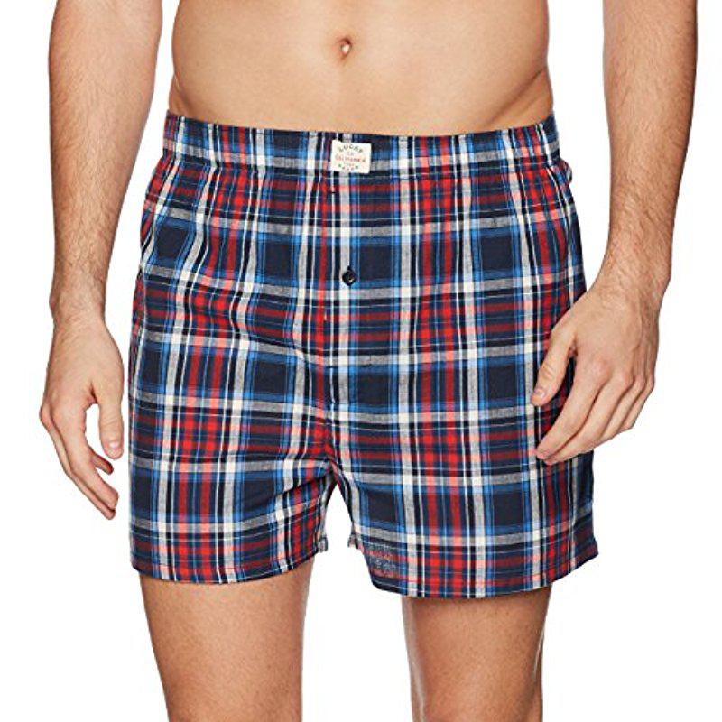 lucky brand woven boxers