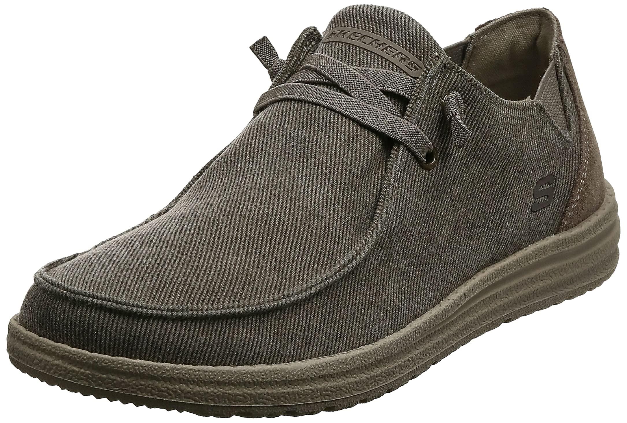 Skechers Mens Melson-raymon Canvas Slip 