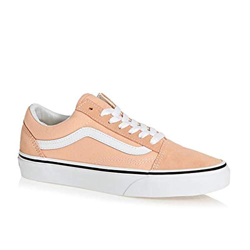 vans old skool bleached apricot