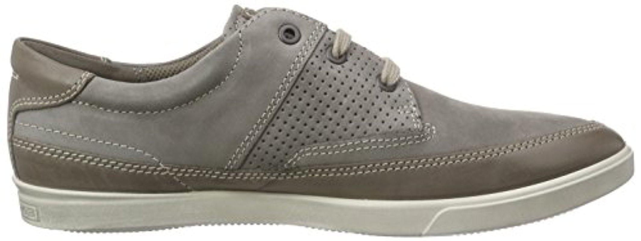Ecco Leather Collin Nautical Perforated 